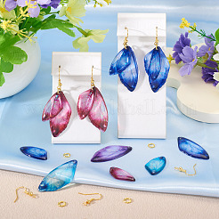 Наборы для самостоятельного изготовления сережек-подвесок в виде крыльев бабочки&nbsp;DIY-TA0013-28