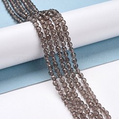 Натуральные ледяные обсидиановые бусинки&nbsp;G-D463-10C