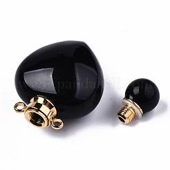 Природные подвески обсидиана&nbsp;G-T131-16A