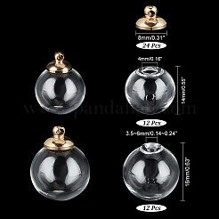 Набор для самостоятельного изготовления подвески в виде пустого шара&nbsp;DIY-PH0021-42