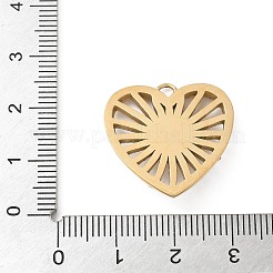 Подвески из нержавеющей стали 304 со стразами&nbsp;STAS-Z122-40G