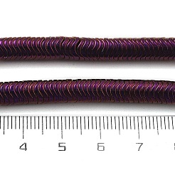 Гальванические нити из синтетических немагнитных гематитовых бусин&nbsp;G-B132-A01-01G