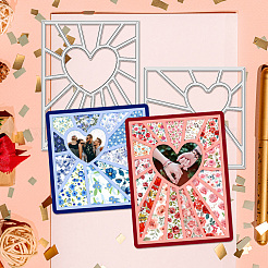 Углеродистая сталь разрезает трафареты&nbsp;DIY-WH0309-1721