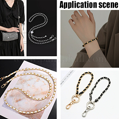 Вырезанные полые 10 ярдовые цепи из окисленного алюминия&nbsp;CHA-CL0001-01A-02