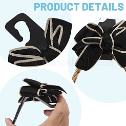 4 шт. пластиковые крючки для автомобильных сидений&nbsp;AJEW-CA0005-25