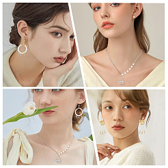 50 шт. 2-х цветные латунные подвески со стразами&nbsp;KK-BBC0022-02