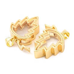 Стойки обшивки латунь медальона подвески&nbsp;KK-F874-01G-15