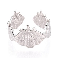 Регулируемые манжеты из нержавеющей стали 304 для женщин&nbsp;RJEW-N052-01P