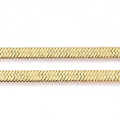 Цепочки-ёлочки из нержавеющей стали 304 толщиной 4 мм&nbsp;NJEW-N058-02G