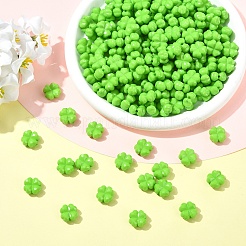 200 шт. Непрозрачные акриловые бусины&nbsp;SACR-YW0002-07