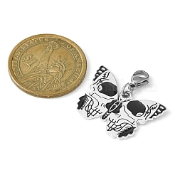 Подвесные украшения из сплава эмали&nbsp;HJEW-JM01148