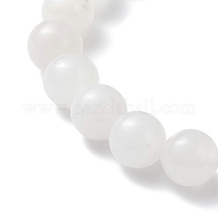 Круглые натуральные смешанные драгоценные камни бусины эластичные браслеты для женщин&nbsp;BJEW-JB12760