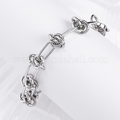 Браслеты из нержавеющей стали 304&nbsp;X-BJEW-Z011-09P