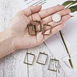 Сплав открытая задняя рамка большие подвески&nbsp;LS-PALLOY-TA0021-02AB