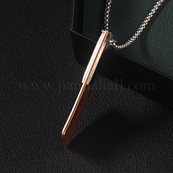 Мужские кулоны в форме кухонного ножа из нержавеющей стали 201&nbsp;FS-WG2BC60-01