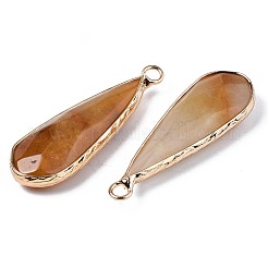 Натуральный топаз нефрита подвески&nbsp;G-S359-319F