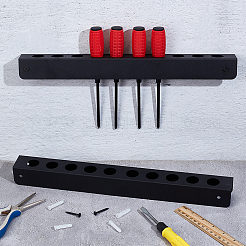 Прямоугольный железный настенный держатель для инструментов&nbsp;ODIS-WH0025-294