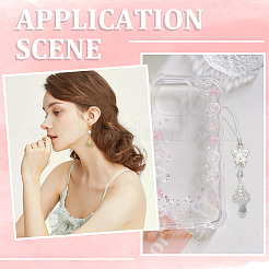 40 шт. 2-х цветные латунные колпачки для бусин&nbsp;IFIN-SC0001-97