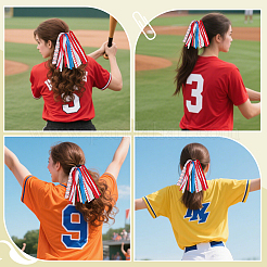 Полиэфирные волосы&nbsp;OHAR-WH0033-005B