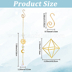 Наборы для изготовления подвесного ловца солнца своими руками&nbsp;DIY-SC0031-23