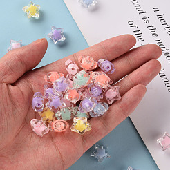 Прозрачные акриловые бусины&nbsp;X-TACR-S152-02A