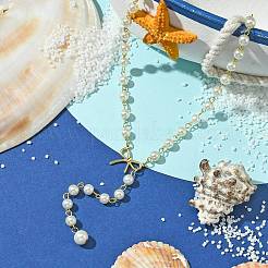 Ожерелье с подвесками из нержавеющей стали 304&nbsp;NJEW-JN04916