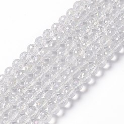 Гальванические стеклянные бусины&nbsp;X-EGLA-R040-8mm-15