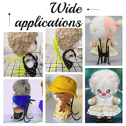 Многофункциональный портативный держатель для телефона с гибкой рукояткой из смолы&nbsp;AJEW-WH0323-10B