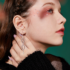 40 шт. 2-х цветные соединительные кольца из нержавеющей стали 304&nbsp;STAS-UN0022-12