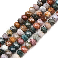 Натуральный океанский агат&nbsp;G-C259-A32-5x8mm