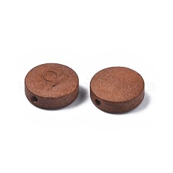 Деревянные бусины с лазерной гравировкой&nbsp;WOOD-S053-53H