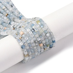 Природные Аквамарин бисер нитей&nbsp;LS-G-G003-B02-01