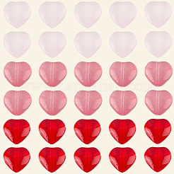 3 нить 3-х цветных прозрачных стеклянных бусин&nbsp;GLAA-PA0001-07