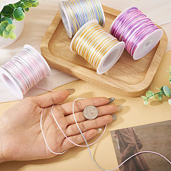 4 рулон двухцветного сегментного окрашенного нейлонового шнура&nbsp;NWIR-TA0001-21