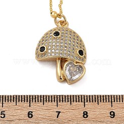 Ожерелье с кулоном из кубического циркония&nbsp;LS-NJEW-Q041-04G