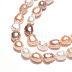 Нити из натурального культивированного пресноводного жемчуга&nbsp;PEAR-N014-05N