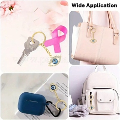 Сплав горный хрусталь брелок&nbsp;KEYC-YW00190-01