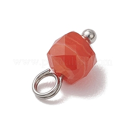 6 шт. 6-цветные подвески-кубы из натурального кварца&nbsp;PALLOY-JF04798-01