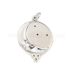 Латунные микро проложить кубического циркония подвески&nbsp;KK-G416-63P