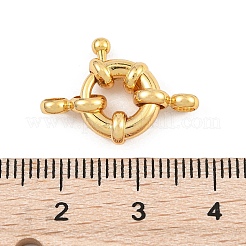 Латунная застежка пружинного кольца&nbsp;XGR0021G-45G