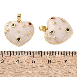 Латунные микро проложить кубического циркония подвески&nbsp;KK-D221-07G