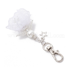 Наборы украшений для свадебного платья из искусственного жемчуга и полиэстера&nbsp;HJEW-MZ00256