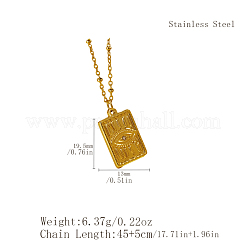 Ожерелья с подвесками от сглаза из нержавеющей стали со стразами&nbsp;ON3045-1