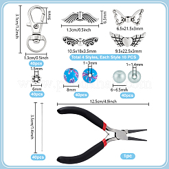 Наборы для изготовления подвесных украшений в виде ангела своими руками&nbsp;DIY-PH0033-67
