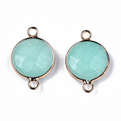 Соединители звеньев белого нефрита&nbsp;G-N326-86A-05