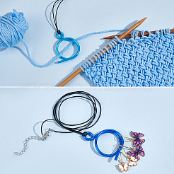 Алюминиевые ожерелья с подвесками&nbsp;NJEW-NB00006