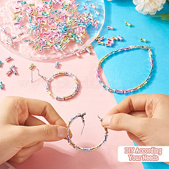 200шт 10 цвета гальванические стеклянные бусины&nbsp;EGLA-TA0001-86