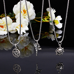 Ожерелья из нержавеющей стали 304 в виде змеиной цепи&nbsp;STAS-UN0019-88P