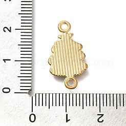 Рождественские сплавы зеленые эмалевые звенья&nbsp;FIND-I040-02B