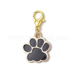 Подвесные украшения из эмали из сплава 12 шт.&nbsp;HJEW-JM03086